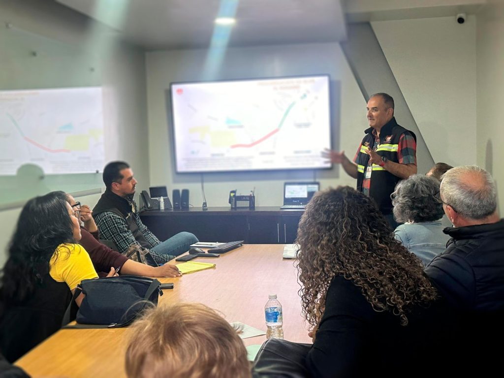Ayuntamiento de Tijuana avanza en obra de glorieta Santa Fe