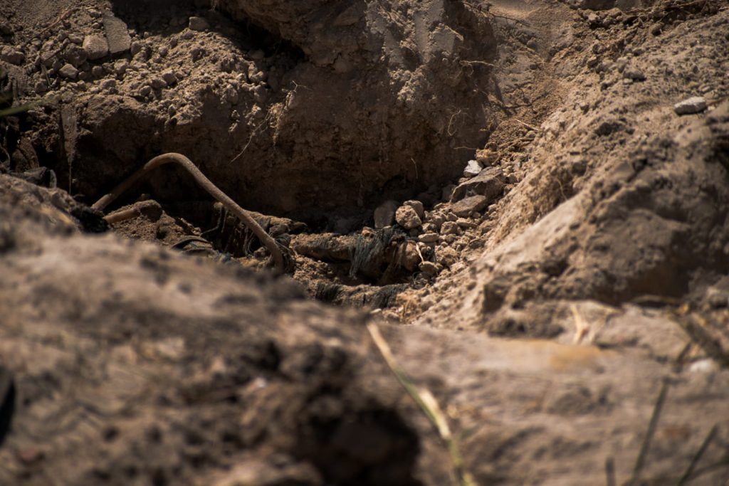 Continúa la búsqueda en la fosa clandestina de Infonavit Cachanillas