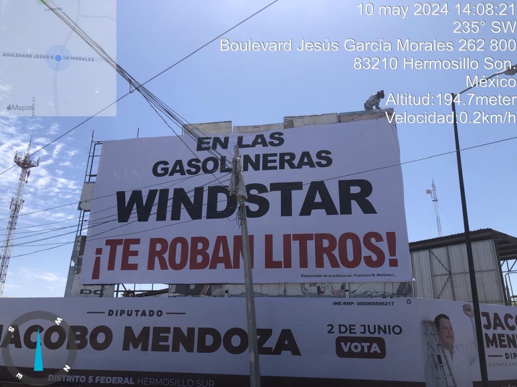 En Hermosillo las gasolineras Windstar y 76 despachan hasta 10% menos gasolina En Hermosillo las gasolineras Windstar y 76 despachan hasta 10% menos gasolina
