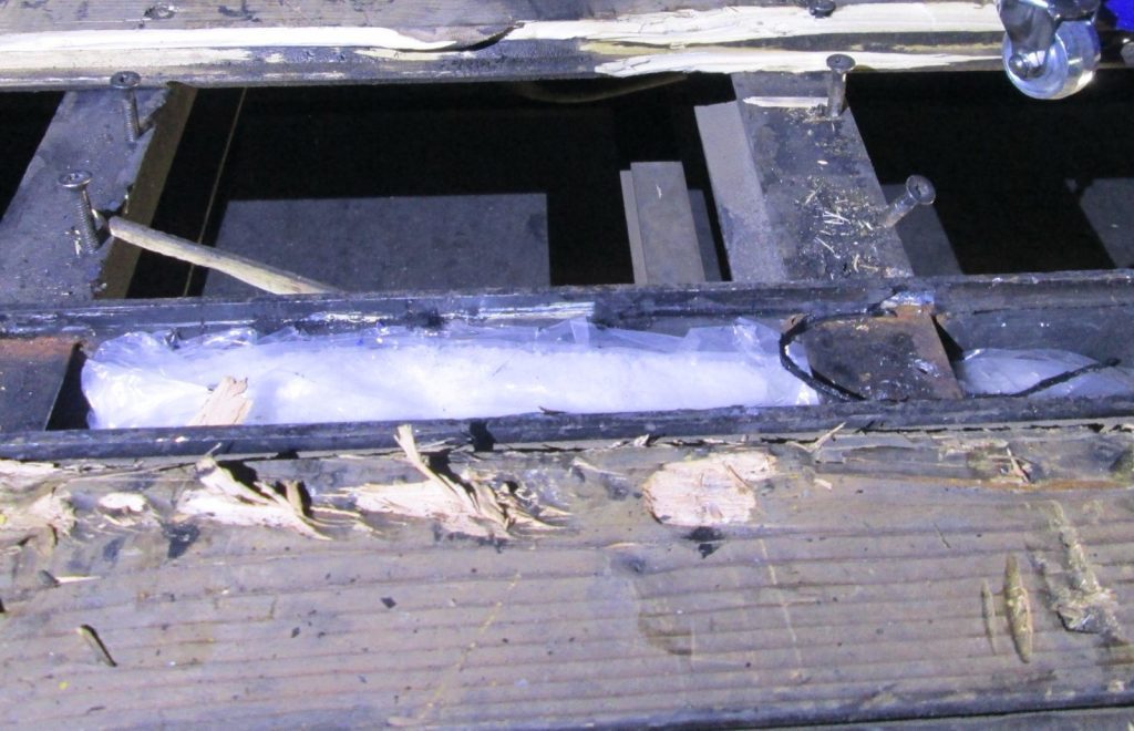 Agentes de CBP localizan 500 libras de metanfetamina