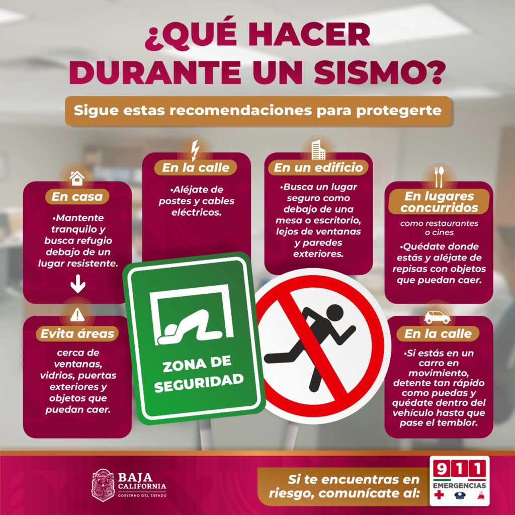 Enjambre de sismos remecen Baja California