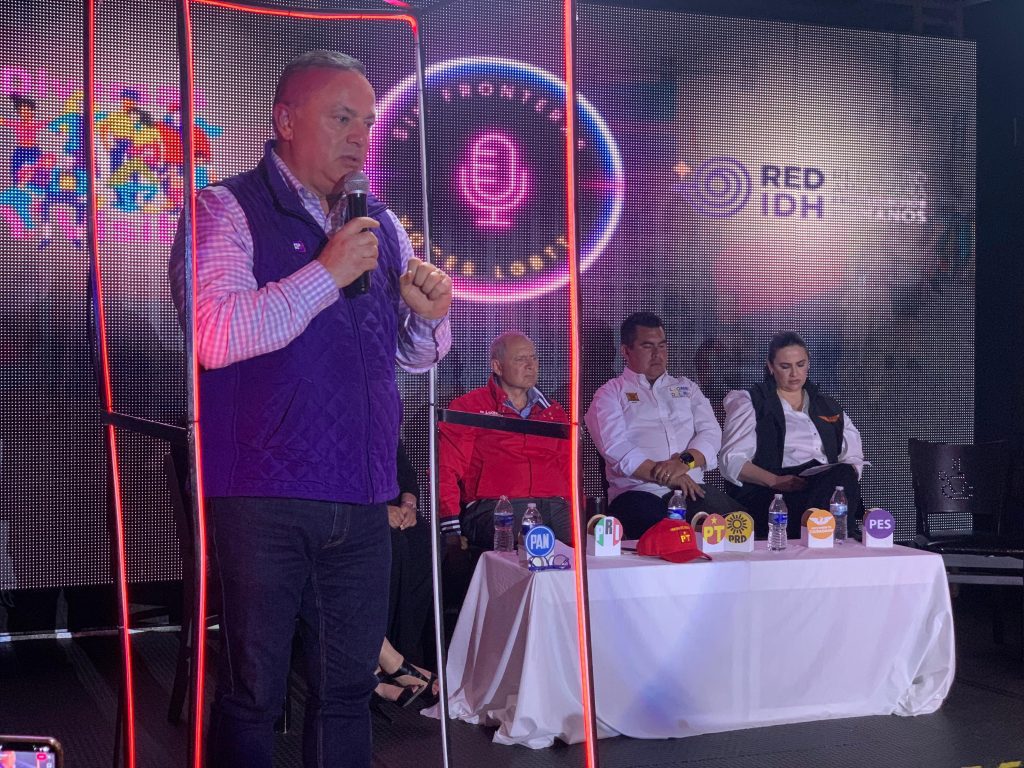 Miguel Ángel Badiola acude al Foro Voto de Colores organizado por la Comunidad LGBTIQ+ Miguel Ángel Badiola acude al Foro Voto de Colores organizado por la Comunidad LGBTIQ+