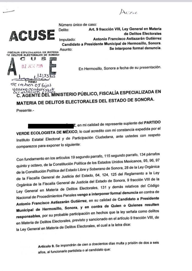 Morena denuncia presunta intervención del PRIAN con acarreo y compra de votos