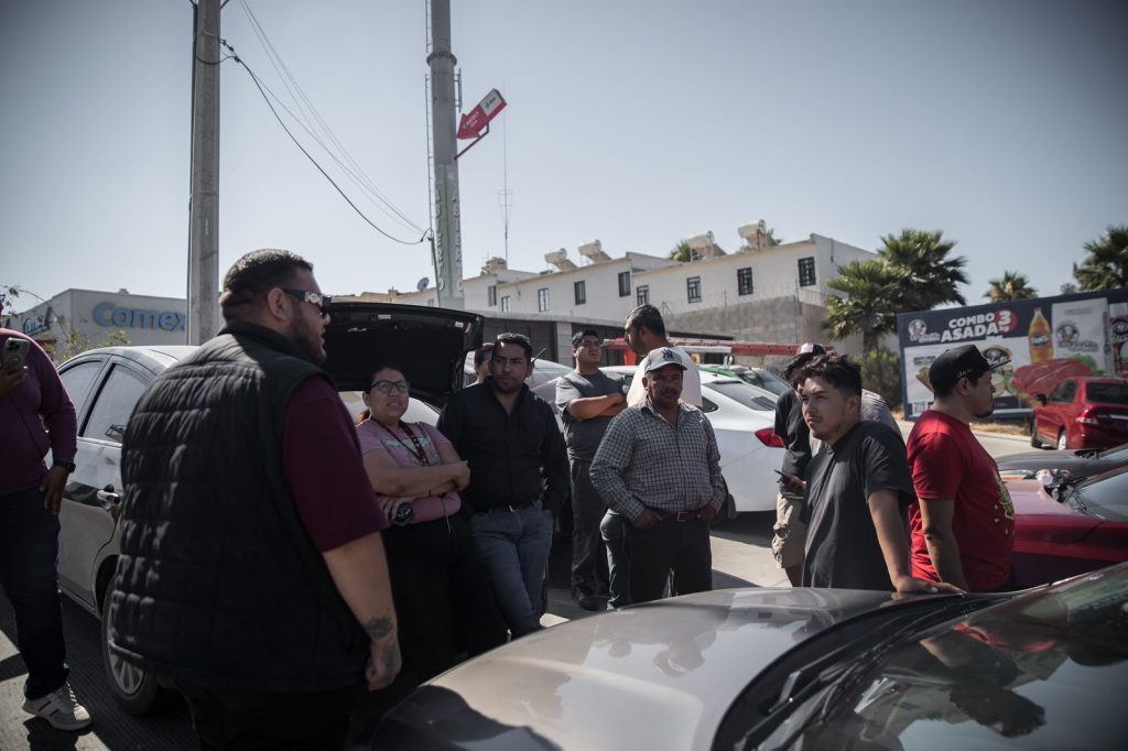 Conductores de plataforma buscan a su compañera desaparecida