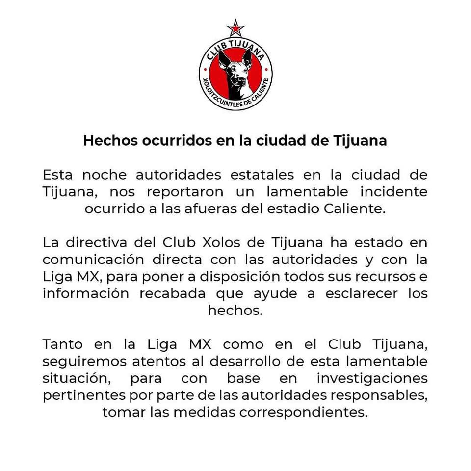 Muere aficionado de Xolos que fue atacado a balazos en el Estadio