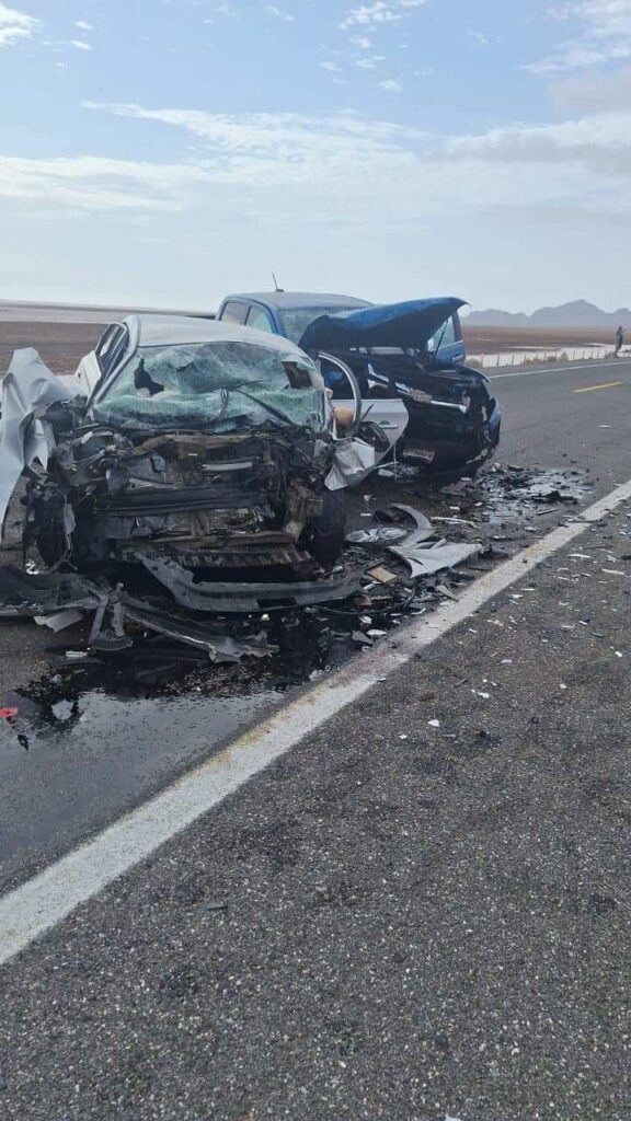 Accidentes en carretera a San Felipe dejan varias personas muertas