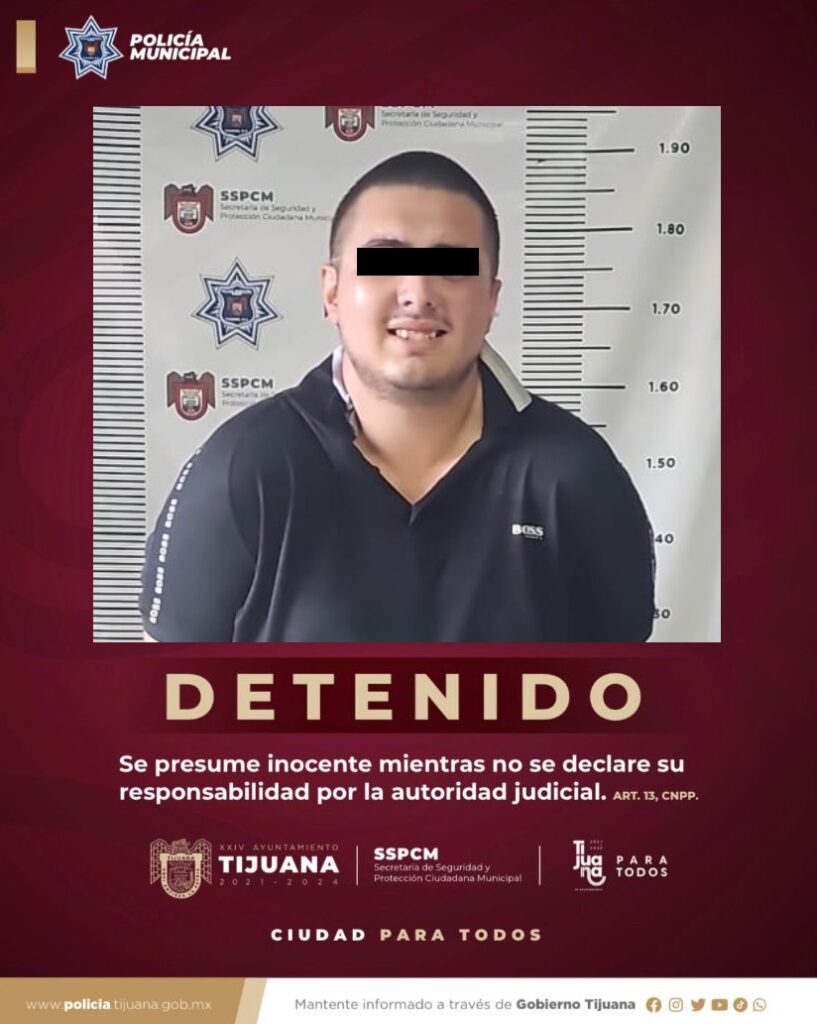 Policía municipal y GN capturan a sujeto con casi 100 kg de droga