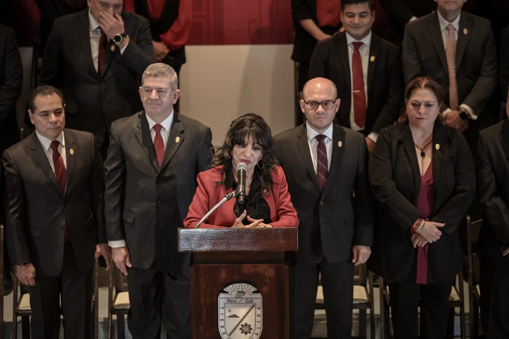 Presentan gabinete municipal del XXV Ayuntamiento de Mexicali