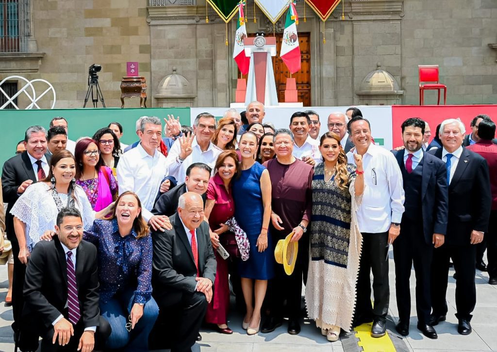 Gobernadora Marina del Pilar destaca logros en gobierno de AMLO durante sexto informe