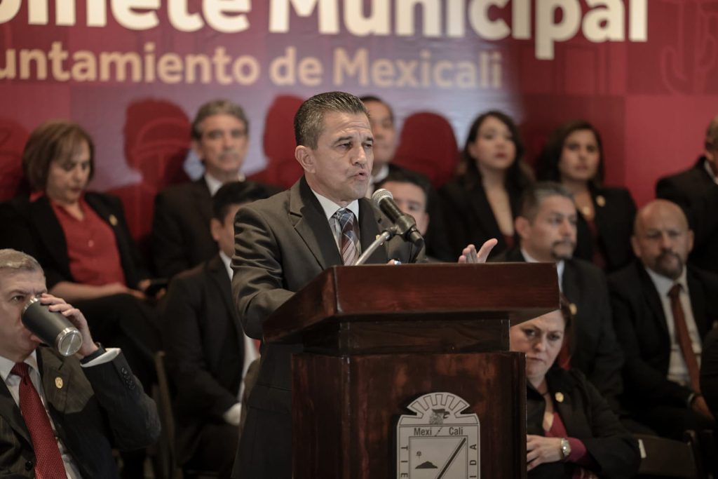 Presentan gabinete municipal del XXV Ayuntamiento de Mexicali