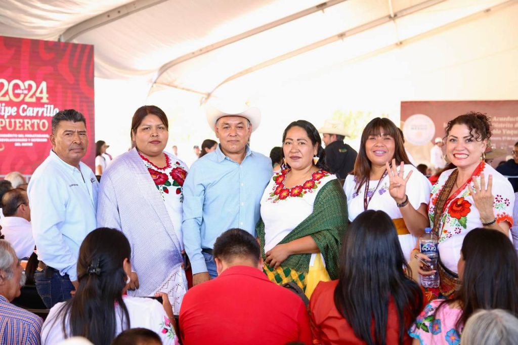 Pueblos yaquis reconocen a presidente López Obrador y a gobernador Durazo y agradecen continuidad de Plan de Justicia a presidenta Sheinbaum Pueblos yaquis reconocen a presidente López Obrador y a gobernador Durazo y agradecen continuidad de Plan de Justicia a presidenta Sheinbaum