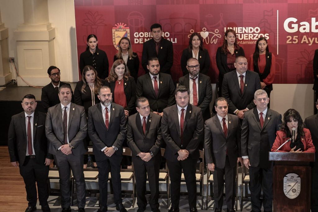 Presentan gabinete municipal del XXV Ayuntamiento de Mexicali