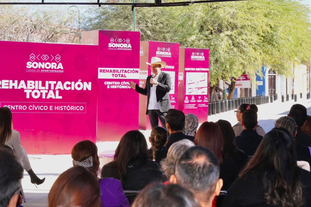 Transforma Gobernador Durazo calles y edificios públicos del centro histórico de Hermosillo Transforma Gobernador Durazo calles y edificios públicos del centro histórico de Hermosillo