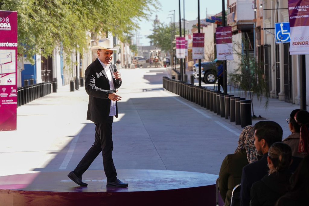 Transforma Gobernador Durazo calles y edificios públicos del centro histórico de Hermosillo Transforma Gobernador Durazo calles y edificios públicos del centro histórico de Hermosillo