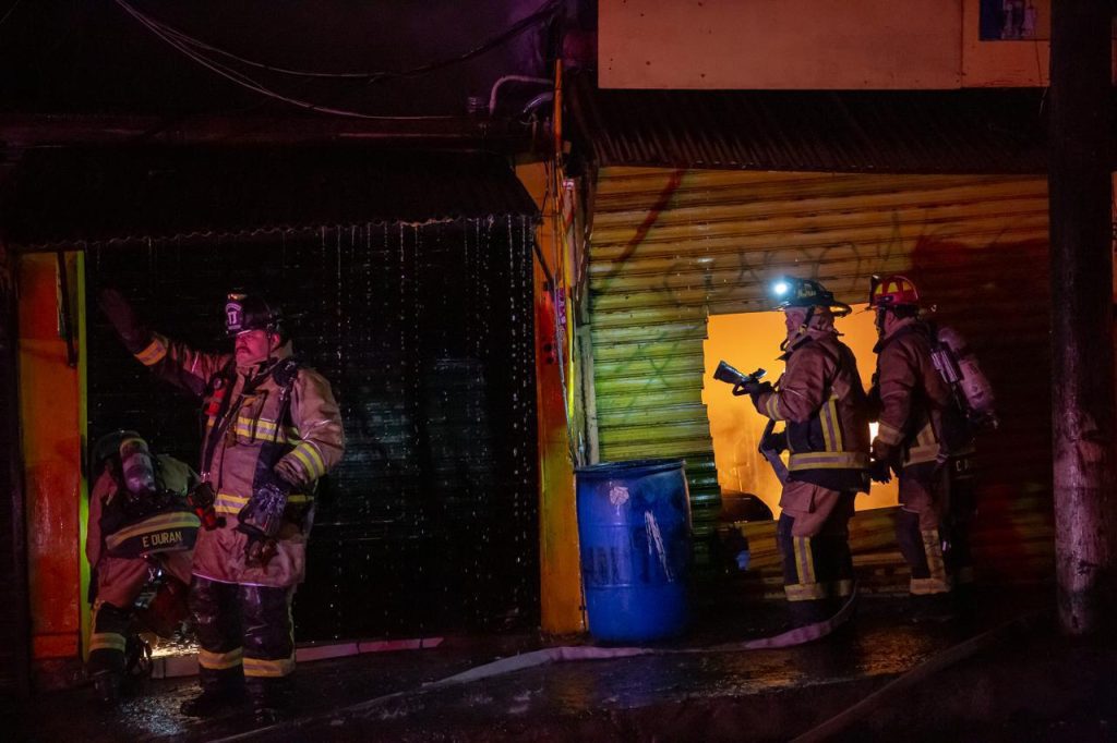Se incendian cinco locales en Zona Centro
