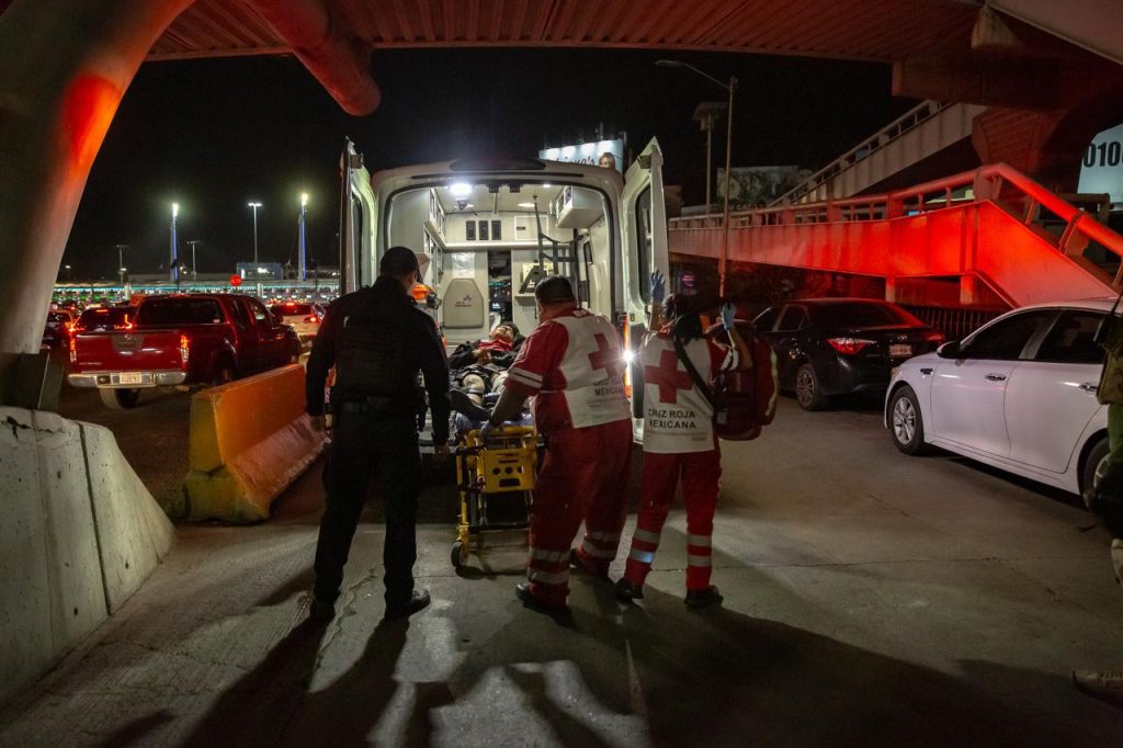 Menor es baleado en local de artesanías en garita de San Ysidro