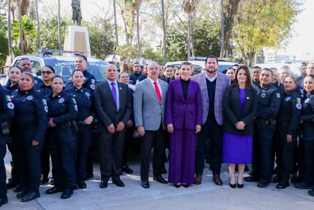 Gobernadora Marina del Pilar pone en marcha el escuadrón violeta en Tijuana Gobernadora Marina del Pilar pone en marcha el escuadrón violeta en Tijuana