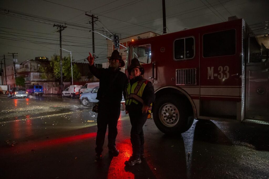 Lluvias y fuertes vientos provocan estragos en Tijuana