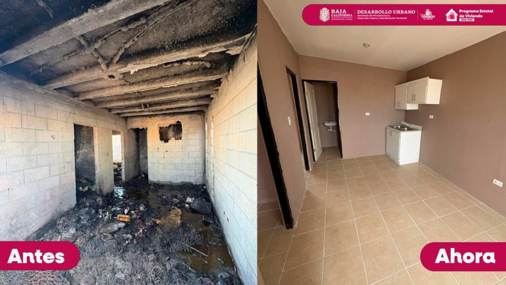 Avanzan acciones de vivienda recuperada en Baja California Avanzan acciones de vivienda recuperada en Baja California