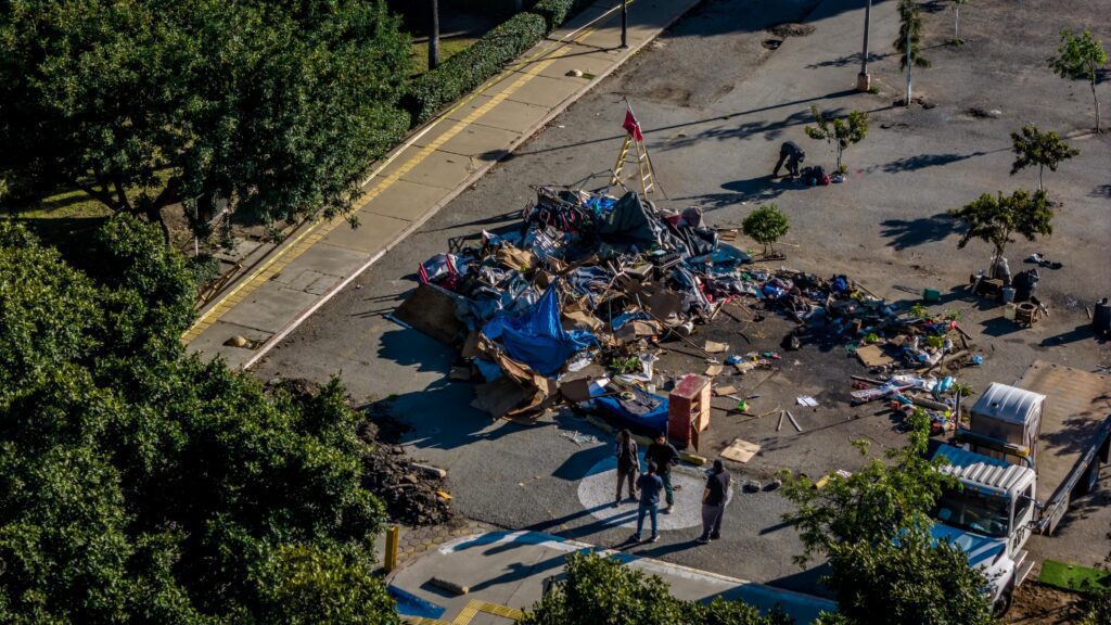 Desalojan el Parque Benito Juárez, el conflicto tenía 15 años