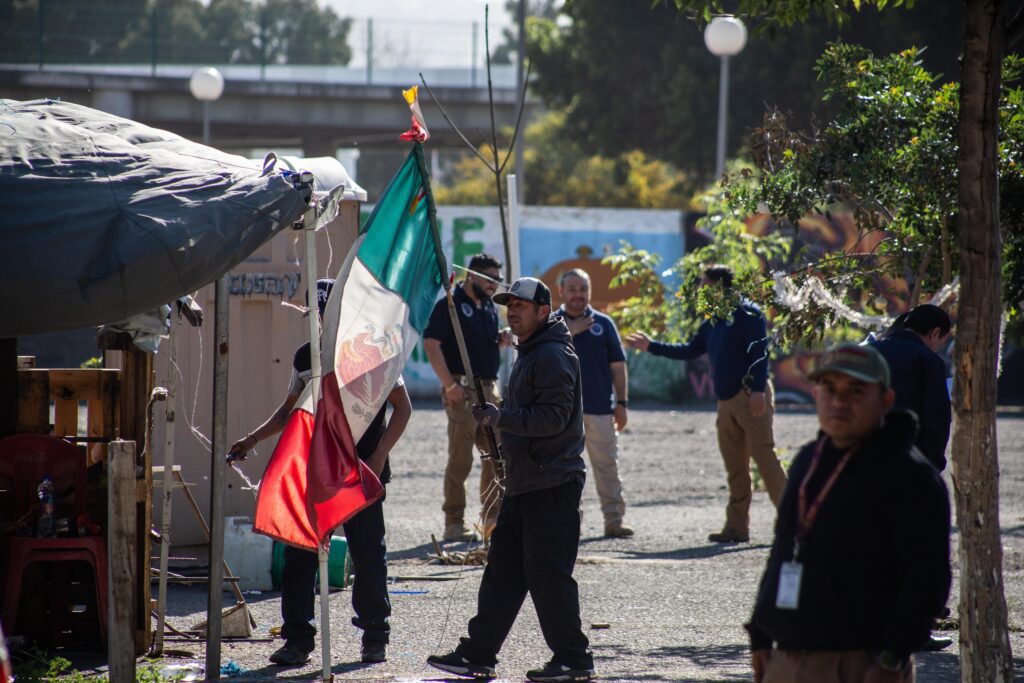 Desalojan el Parque Benito Juárez, el conflicto tenía 15 años
