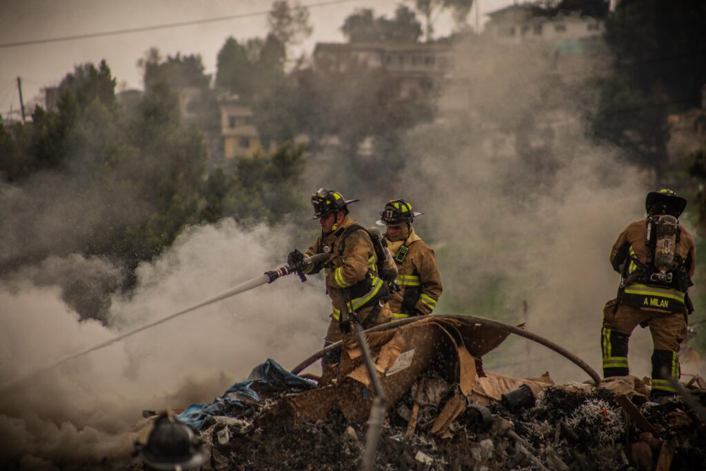 Se incendia recicladora en colonia García