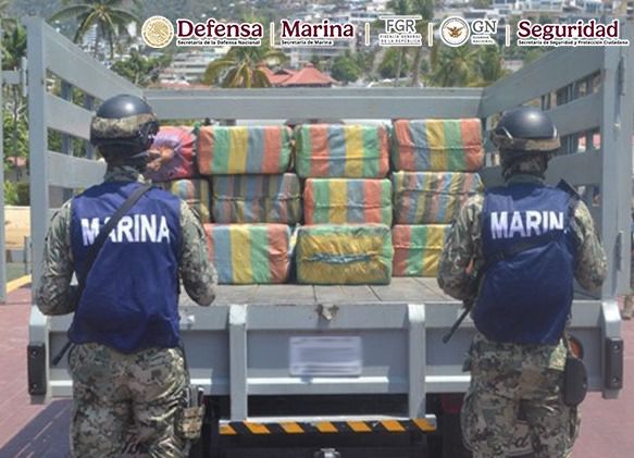 Aseguran 1.8 toneladas de cocaína en costas de Guerrero