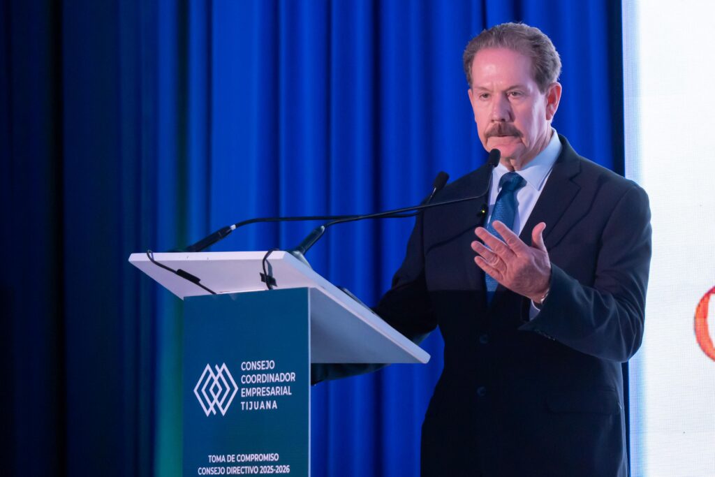 Roberto Lyle  rinde protesta como nuevo presidente del Consejo Coordinador Empresarial de Tijuana