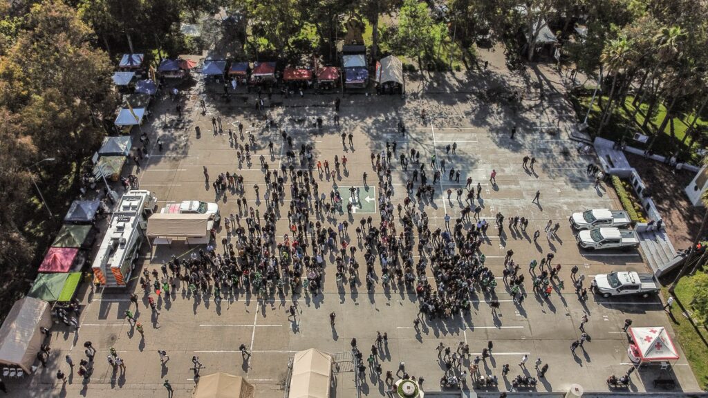Realizan Macro Simulacro Estatal en el Ayuntamiento de Tijuana; más de mil personas fueron evacuadas