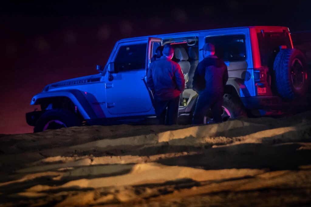 Investigan enfrentamiento armado en Los Arenales, solo encontraron balas, autos y sangre