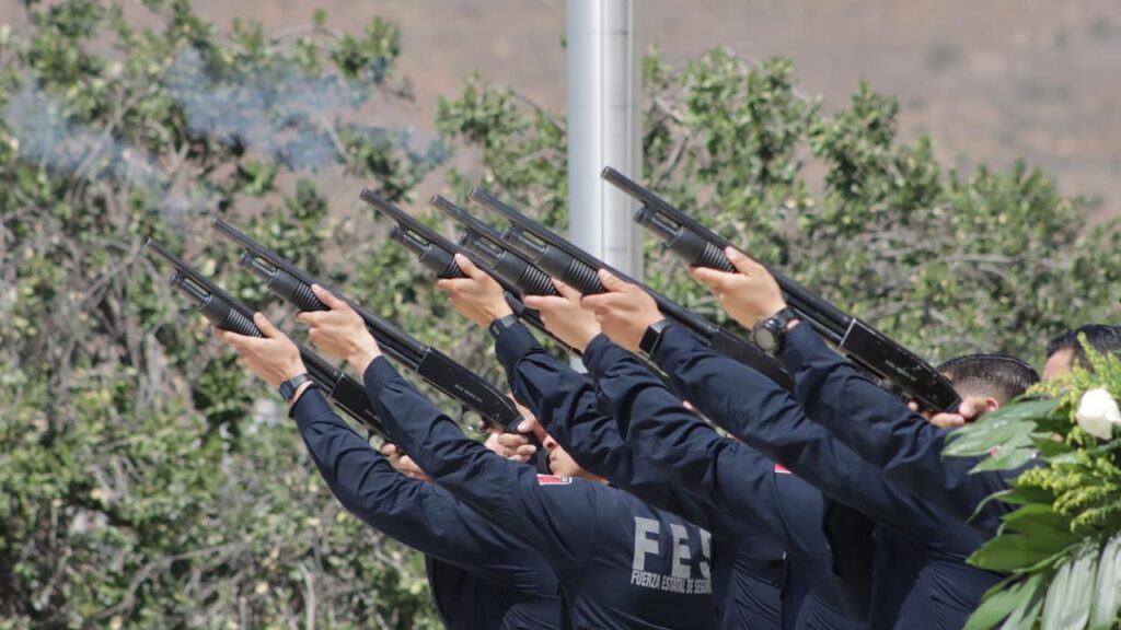 Despiden con honores a Agente Abigail Esparza Reyes