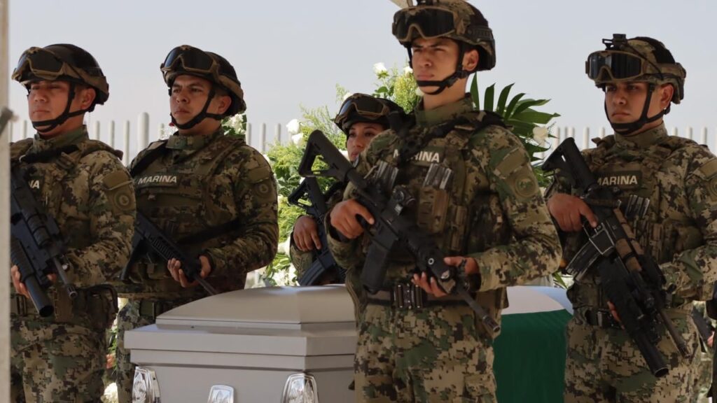 Despiden con honores a Agente Abigail Esparza Reyes