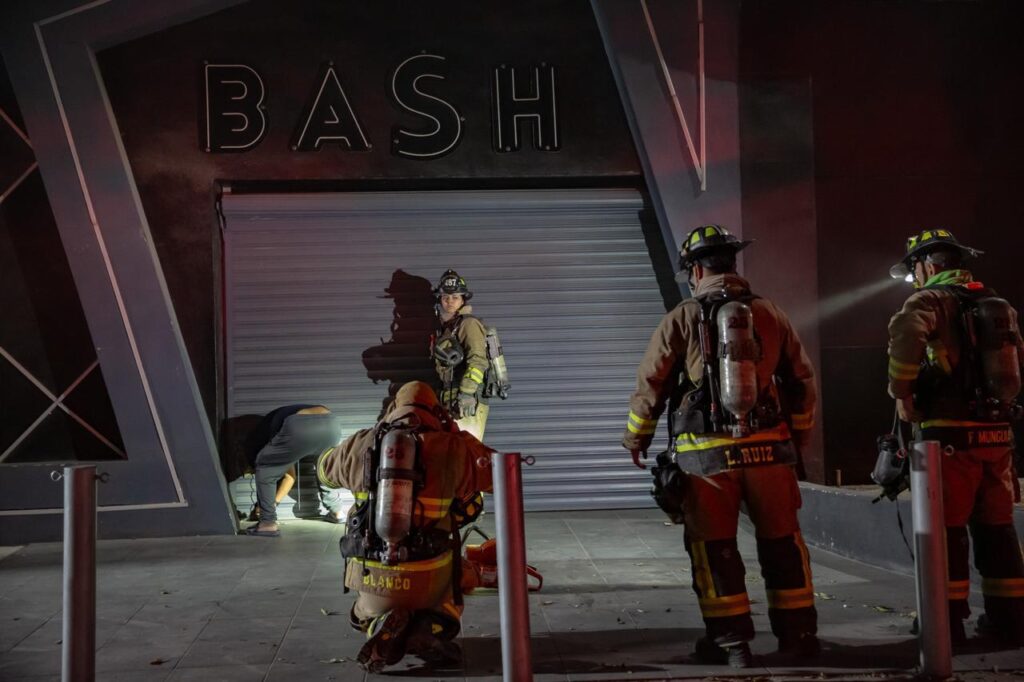 Se incendia bar cercano a Palacio Municipal