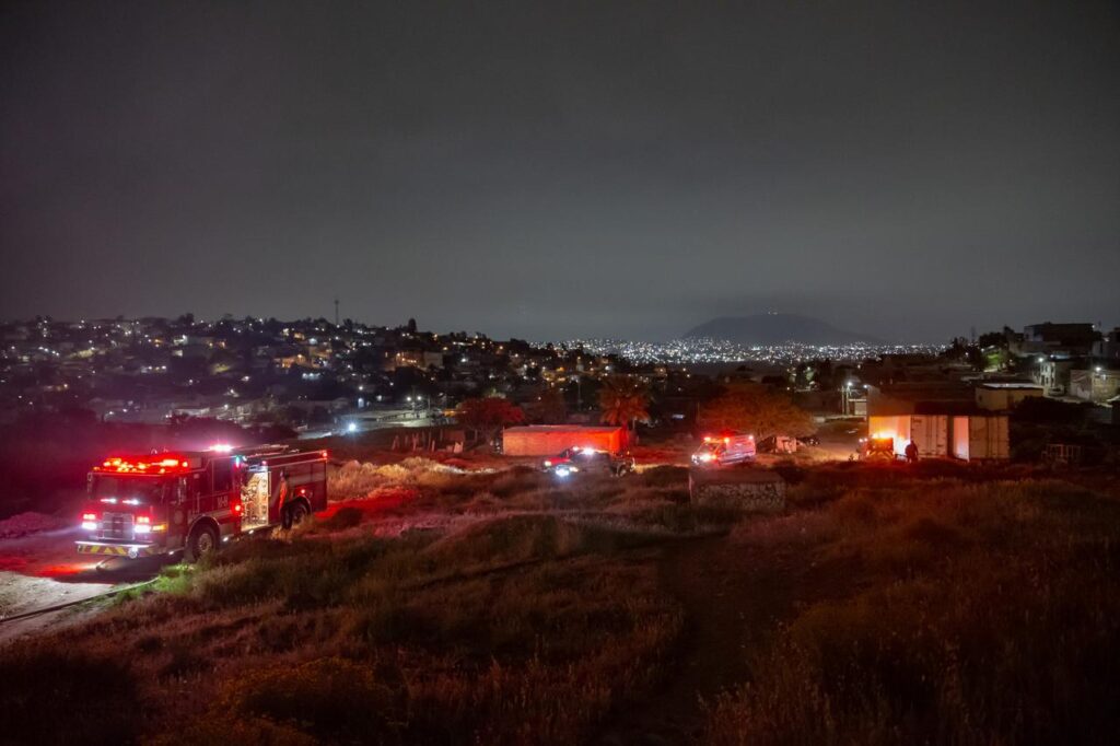 Se incendian seis casas en la colonia Nido de las Águilas