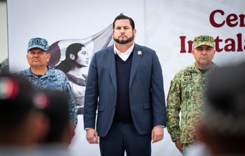 Asiste Ismael Burgueño a la inauguración de la 409 Compañía de Guardia Nacional