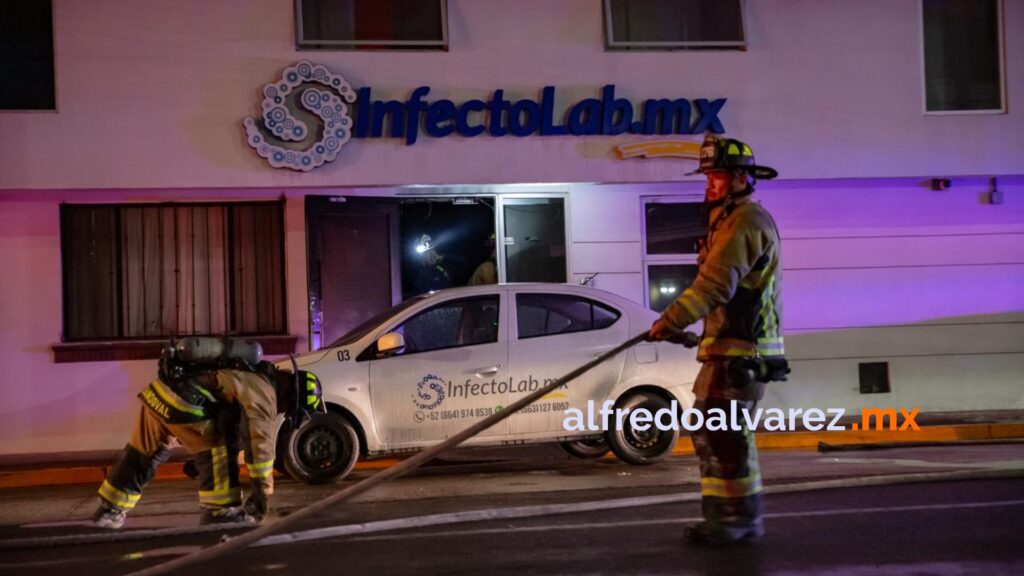 Conato de incendio en laboratorio clínico obliga a evacuar departamentos