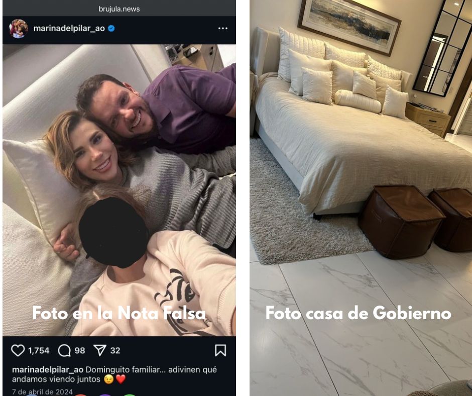 Circula información falsa basada en fotografías de la casa de gobierno Circula información falsa basada en fotografías de la casa de gobierno