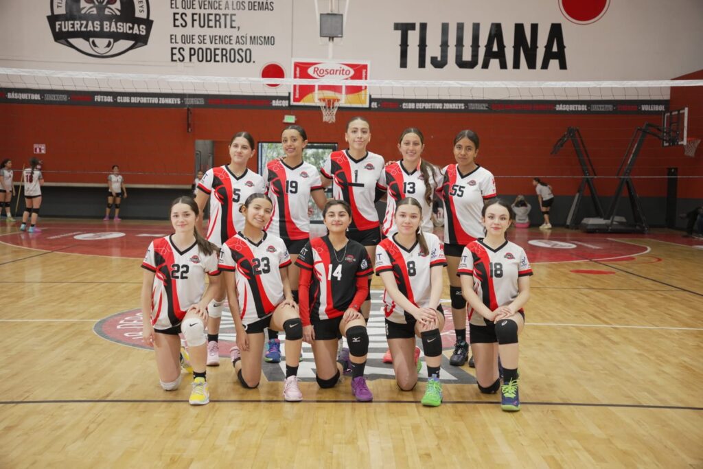 Zonkeys, representando a Tijuana,  presente en la gran fiesta del voleibol nacional