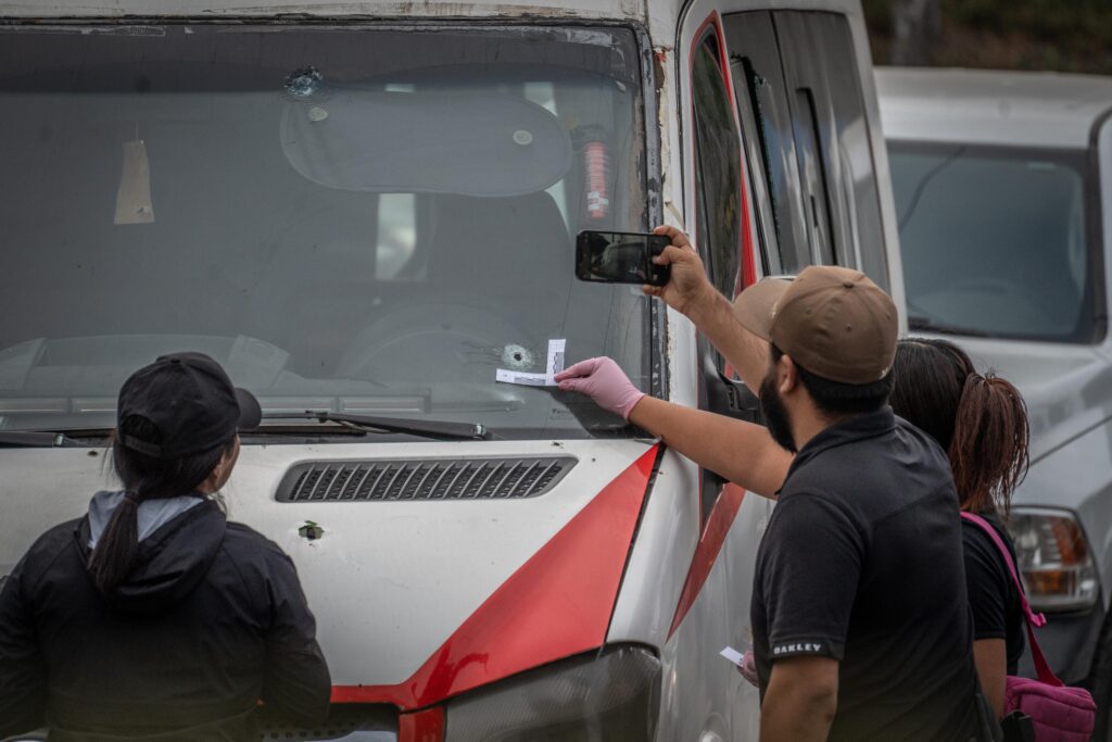 Conductor de transporte de personal sufre ataque armado en el Parque Industrial Pacífico; ya había sido agredido antes