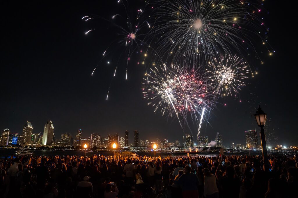 El 4 de julio en Coronado, una celebración que atrae a visitantes de ambos lados de la frontera