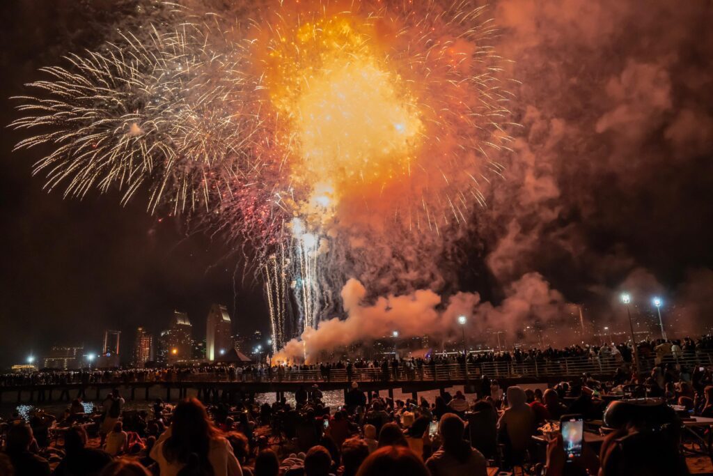 El 4 de julio en Coronado, una celebración que atrae a visitantes de ambos lados de la frontera