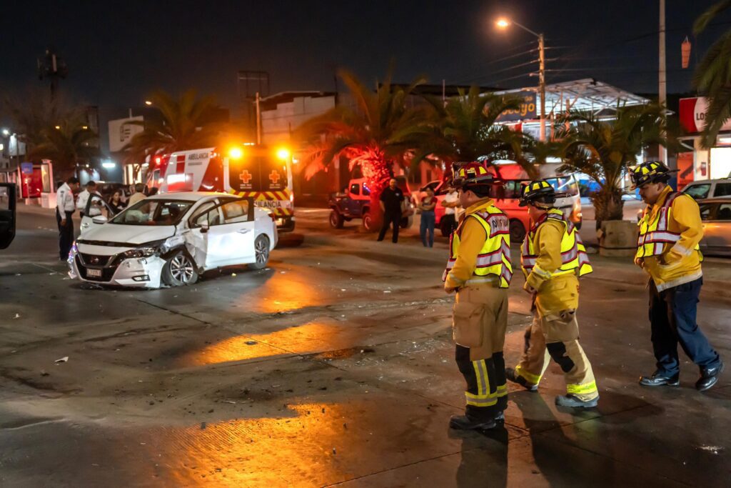Aparatoso accidente en Altabrisa; responsable conducía en estado inconveniente