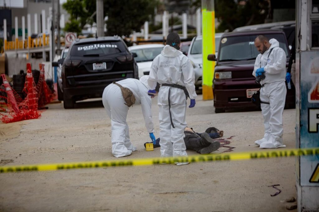 Hombre asesinado a balazos cerca de la garita de San Ysidro