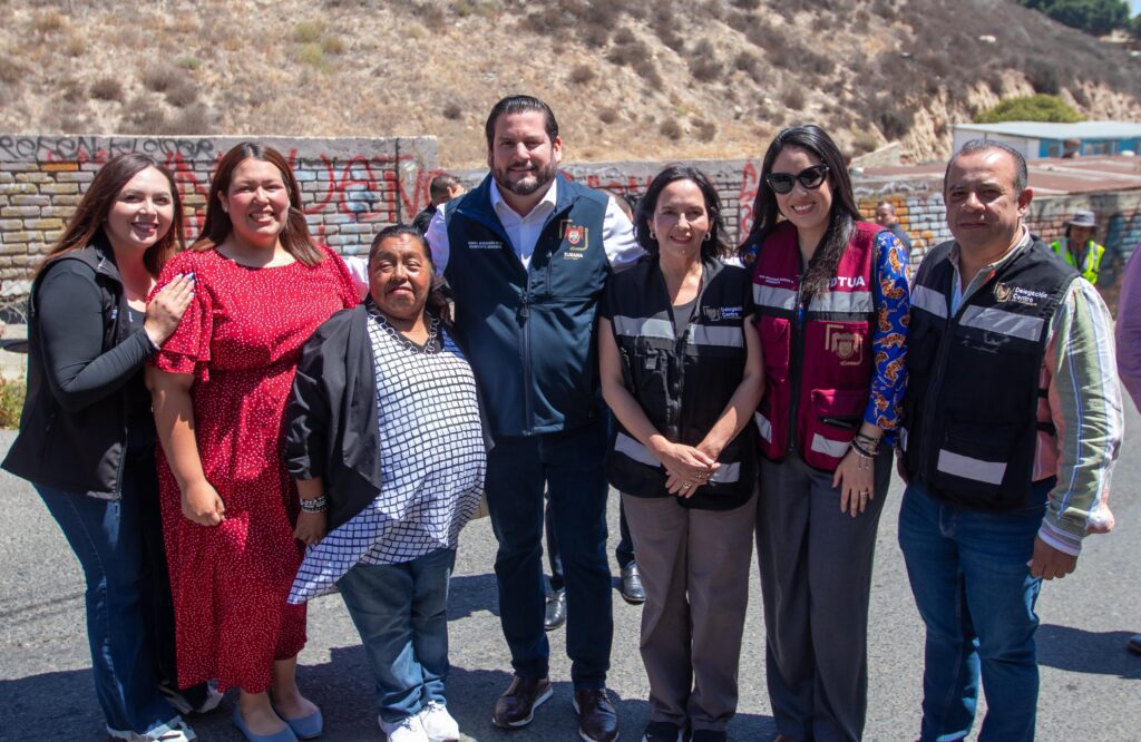 Supervisa Ismael Burgueño Ruiz programa ‘Tijuana: Ciudad Limpia’ en la colonia Guadalajara de la Delegación Centro
