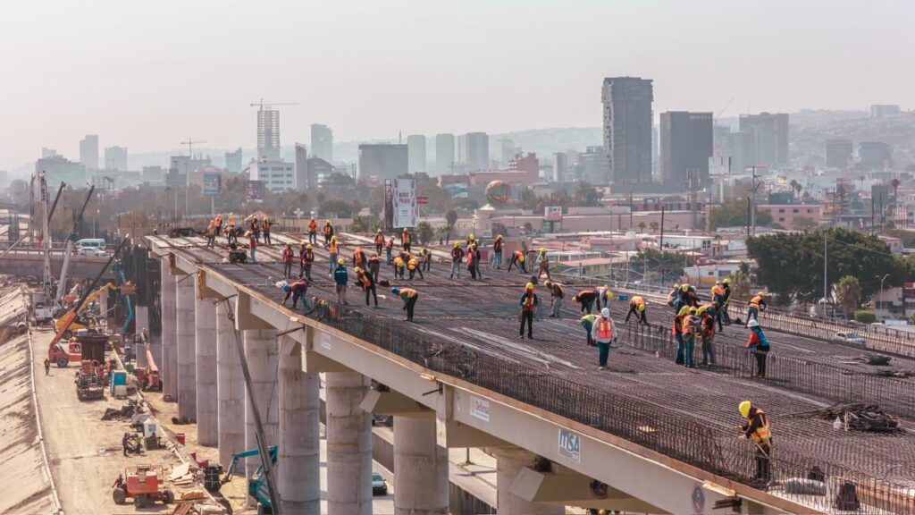 Viaducto Elevado Tijuana: la megaobra que abrirá en diciembre pese a retos fronterizos