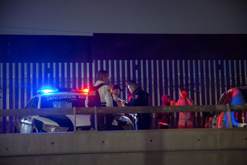 Fuerte accidente sobre la Vía Internacional