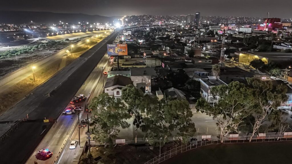 Fuerte accidente sobre la Vía Internacional