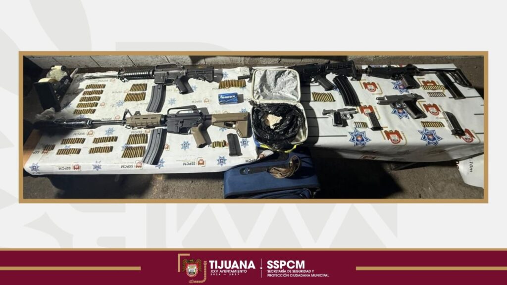 Una denuncia por extorsión derivó en el decomiso de arsenal dentro de un hotel