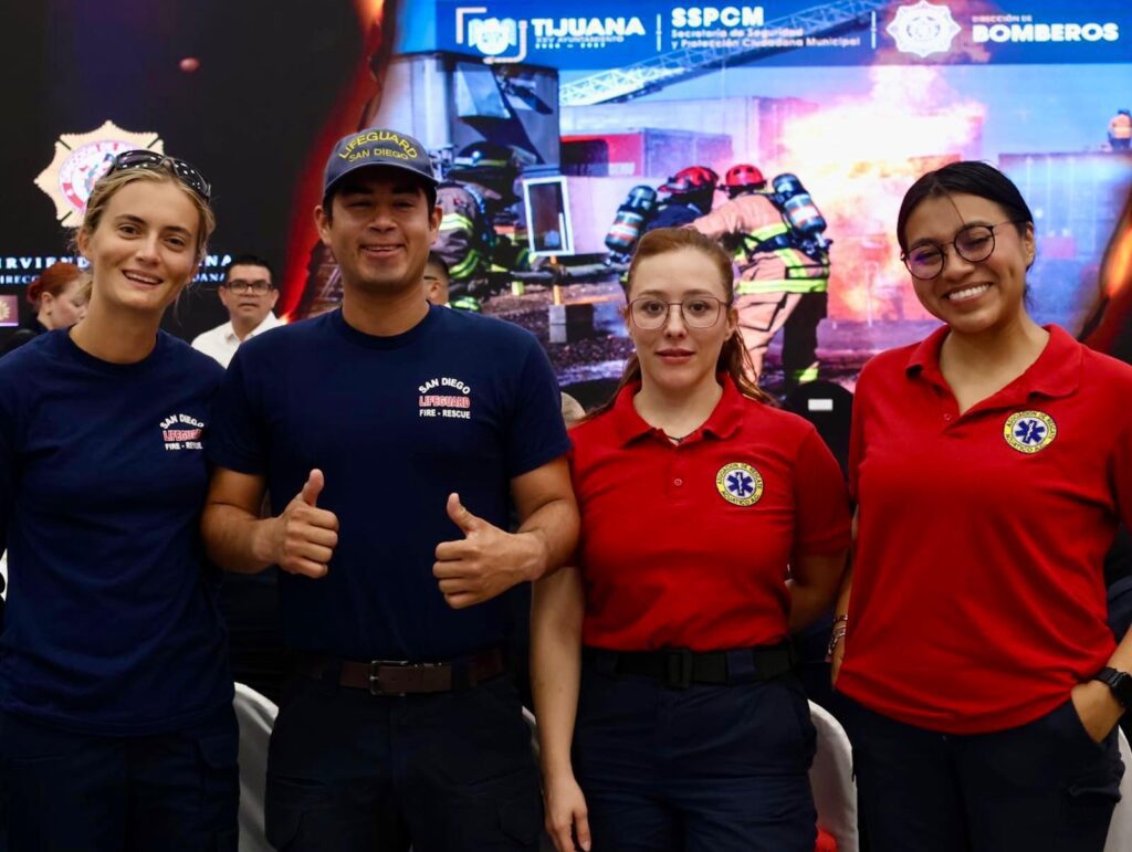 Inaugura Ismael Burgueño 4to.Congreso Internacional de Bomberos de Tijuana