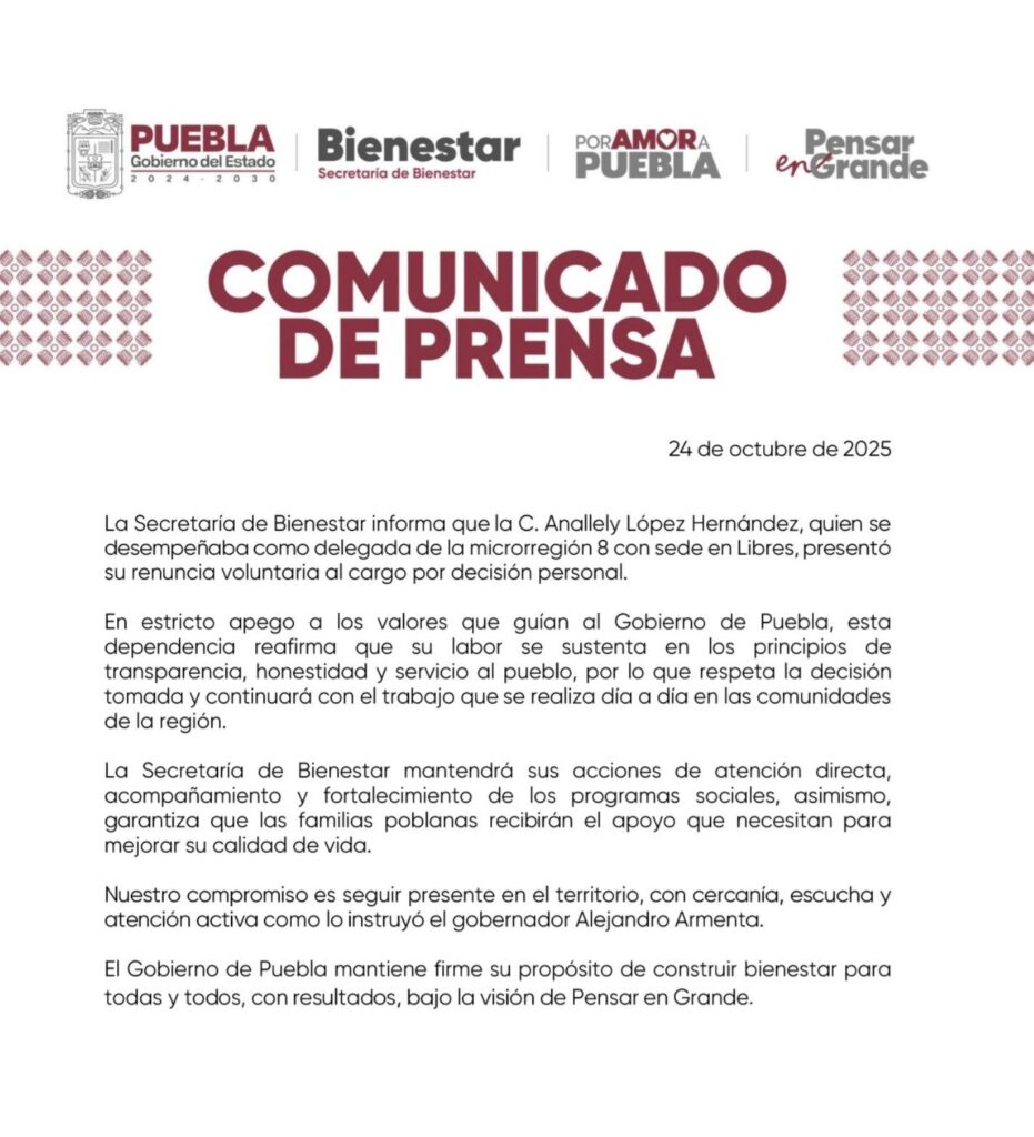 Delegada del Bienestar de Puebla acompañaba a cabecilla del CJNG cuando fue detenido